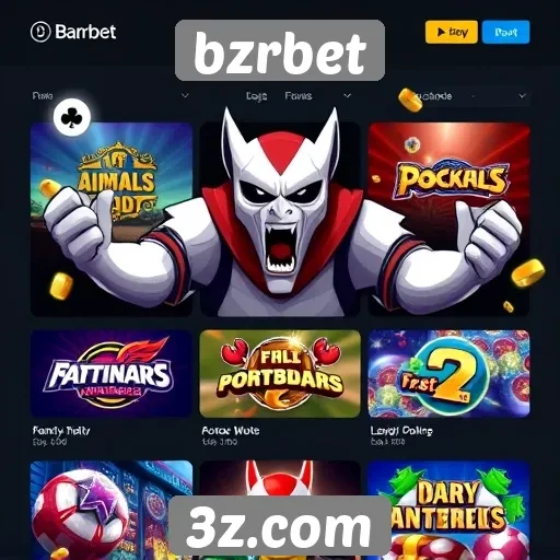 análise dos jogos disponíveis no site bzrbet